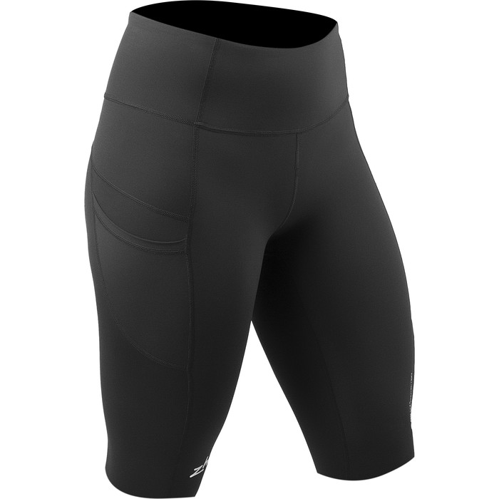 2024 Zhik Womens Eco Spandex Shorts SRT-0063-W-BLK - Black